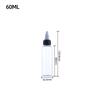 50ml100ml120mlmascota Transparente Boquilla Puntiaguda Botella Solución Acuosa Plástico Botella para Pintura con Arena Botella Dosificadora de Agua Botella Dosificadora de Tinta