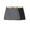 7697-26 Estilo Primavera Estilo Coreano Cintura Alta Color Sólido Falda de Traje Que Muestra la Longitud de la Pierna, Falda Corta de Corte A
