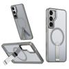 Amazon Adequado para Samsung S25 Fe Capa Magnética para Celular Magsafe Suporte Vertical A07/A17 Capa Protetora para Celular