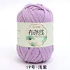 Línea de hilo de tela al por mayor de fábrica Hyun-A con gancho hecho a mano material DIY bolsa línea de tela de color al por mayor en stock