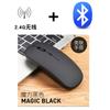 Mouse inalámbrico de alta velocidad 2.4G ultrafino con carga silenciosa, Bluetooth de modo dual y tres modos, venta al por mayor con logo