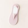 Calcetines náuticos de seda de hielo para mujer, de verano, de malla fina, invisibles, antideslizantes, de silicona, con cortes arbitrarios.