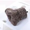 Guantes Cálidos de Otoño e Invierno Transfronterizos, Tejidos de Lana de Talla Grande con Forro Polar para Ciclismo Antideslizantes Táctiles, Venta al por Mayor de Fabricantes