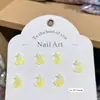 Decoraciones para Uñas de Resina, Serie de Frutas Manzana Simulada, Decoraciones para Uñas DIY, Aretes, Accesorios para Fundas de Teléfono, Accesorios para Uñas Portátiles