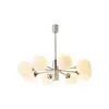 Luz principal moderna para quarto de estudo Bauhaus, luz geométrica de sala de jantar estilo industrial, lustre de arte de designer para hall de estar