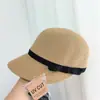 Elegante y con Estilo Sombrero de Paja Ecuestre para Mujer, Hace que la Cara Parezca Más Pequeña, Protección Solar para Salidas de Verano, Gorra de Béisbol Versátil de Moda Coreana