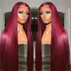 Comércio exterior nova moda europeia e americana peruca multicolorida cabelo liso longo peruca front lace cobertura total da cabeça