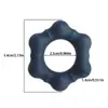 Anillo de Bloqueo Popular para Juguete Sexual para Pene y Escroto, Retraso de la Eyaculación, Barrera para el Prepucio, Anillo de Pene para Fijación Duradera