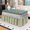 Funda de Mesa Calefactora Eléctrica Gruesa con Forro de Felpa, Cubierta Rectangular para Estufa Eléctrica Calefactora de Invierno