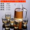 Copo de vinho branco separador de vinho terno bebidas alcoólicas domésticas fundo grosso uma xícara de vidro de cristal pequeno copo de vinho Super wonton Cup