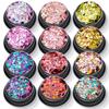 Cross-border Amazon Explosivo 1 + 2 + 3 Sequins Mixed Art Joias Nail Polish Gel Maquiagem Glitter Atacado