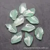 Colgante de Hoja de Aventurina Natural 14x24mm Accesorios para Pulsera, Collar, Pendientes, Pasador DIY
