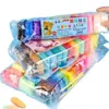 Juego de Juguetes de Arcilla para Modelar Ultra Ligera para Niños, Kit de Arcilla y Arena para Manualidades DIY, Set en Bolsa para Alivio del Estrés