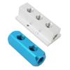 Procesamiento CNC de Accesorios de Aluminio, Bloques de Distribución de Aire Personalizados, Conexiones e Instalaciones Multitubo, Personalizados con Varios Distribuidores de Juntas