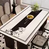 Manteles con un Toque de Lujo Ligero y de Gama Alta, Manteles para Mesa de Café Estilo Moderno Francés, Resistentes al Desgaste, Impermeables, a Prueba de Aceite, Lavables, Resistentes a Manchas, Manteles Aislantes del Calor