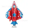 Nuevo Diseño de Fiesta de Cumpleaños con Globos de Dibujos Animados Globo de Película de Aluminio Cohete Platillo Volador Avión de Combate Globo