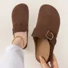 Nuevos Zapatos Birkenstock Verano 2026 Chanclas de Suela Gruesa Talla Grande para Mujer Ligeros Cómodos Casuales Zapatos Individuales Versátiles para el Trayecto Zapatos Semiabiertos