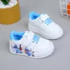 Tenis para Niña 2026 Primavera Nuevos Lindos Estilo Dibujos Animados Zapatos para Bebé Suela Suave Versátiles Zapatos Blancos para Niños