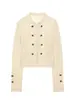 Comercio exterior transfronterizo ropa de mujer, nueva moda francesa de otoño abrigo largo de manga larga con cuello alto y encaje con decoración de hebilla de nudo 5063803