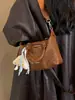 Nova bolsa de mão grande capacidade Yuezhi 2026, bolsa tote, bolsa de ombro e transversal casual de moda vintage