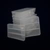 Nuevo juego de plástico PVC transparente caja de almacenamiento de trajes cinco rejillas tres rejillas caja de cebo caja de embalaje de anzuelos