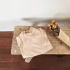 Ropa para Niños Zhe Li Tops de Capa Base para Niñas 2026 Nuevo Estilo Otoño Borde con Volantes Ropa de Otoño Pijamas Ropa para Bebés