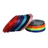 Liwei en stock cinta de poliéster de seda reflectante de nailon imitación correa para mascotas correa de hombro para mochila correa hueca decorativa para ropa