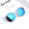 Gafas de Sol Infantiles Estilo Coreano Color Caramelo Mate Lentes Reflectantes de Colores Protección UV400 Anti-UV Gafas de Sol Gafas de Sol
