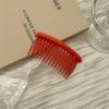 Pente de Cabelo Simples Fosco para Cardar Acessório de Cabeça Feminino Artefato para Acabamento de Cabelos da Nuca Faixa de Cabelo Pente Fixo para Franja Lateral