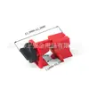 Interruptor de ar elétrico industrial desligamento de bloqueio equipamento de revisão bloqueio de energia tipo braçadeira multiestágio disjuntor trava de segurança