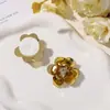 Flor de camélia tridimensional com lantejoulas e cravejada de diamantes de luxo, decoração DIY para sapatos, acessório floral feito à mão para roupas e cabelo