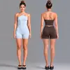 Conjunto de Fitness a Rayas de Bloques de Color Transfronterizo Chaleco Deportivo para Correr al Aire Libre Conjunto de Top Casual para Yoga Pilates