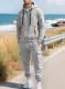 Sudadera de terciopelo para hombre de otoño e invierno transfronteriza, sudadera con capucha de moda, cremallera, múltiples bolsillos, traje de overol Carhartt