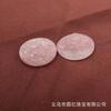 Venta al por mayor de fábrica cristal rosa tallado flor de loto marca agujero arriba y abajo coronas antiguas hecho a mano DIY accesorios de joyería semiacabados