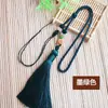 Suministro de Fábrica en Stock, Cuerda Colgante con Borla para Coche, Cuerda Colgante de Ágata Hecha a Mano para Bolso, Venta al por Mayor de Cuerdas para Joyería