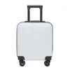 Maleta de Color Caramelo para Niños con Logo Imprimible, Maleta de Trolley Grande para Niños, Candado de Contraseña, Maleta de Cabina para Ocio