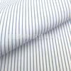 Tejido de Poliéster Teñido en Hilo a Rayas 100D Tejido de Rayas Verticales para Trajes y Camisas Tejido Clásico a Rayas en Stock en Keqiao
