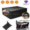 Funda para Muebles de Exterior Transfronteriza Tela Oxford 420D Negro Jardín Funda Impermeable Mesa de Jardín Muebles Cubrepolvo