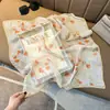 Pañuelo de Seda Delgado Azul Floral Simple para Primavera y Verano para Mujer, Pañuelo de Seda de Mora Estilo Coreano, Pañuelo Cuadrado Pequeño para Protección del Cuello, Estilo de Lujo Ligero