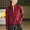 Nueva colección de otoño e invierno: sudadera de forro polar grueso de doble cara, holgada y a la moda, con cremallera de doble sentido, diseño de retazos y mangas largas