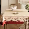 Mantel estilo francés de segunda mano, lavable, resistente a las manchas, lujo ligero, tacto de alta gama, tapete de mesa, paño protector de superficie de mesa, nuevo modelo 2026