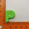 26 Letras Inglesas Flor de Sapato Buraco de Sapato Acessórios de Sapato Letra Acessórios Diy Flor de Sapato Dia do Trabalho Acessórios de Sapato Fivela Acessórios
