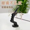 Creativo Divertido Soporte para Gafas Decoración de Tienda de Gafas Adorno de Oficina Regalo Soporte para Gafas de Escritorio Reposagafas
