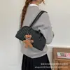 Bolso de Hombro Cruzado a Cuadros Estilo Coreano para Mujer 2026 Nueva Moda para Viajes Diarios Bolso de Hombro Único para Bolos Sensación de Alta Gama Popular