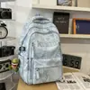 Mochila Escolar Multicamadas de Grande Capacidade para Meninas do Ensino Fundamental e Médio Mochila para Estudantes Universitários Ultra-Leve Redutora de Carga Mochila para Notebook de Estudante Universitário Masculino