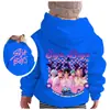 2025 Nueva Tendencia K-Pop Chicas Cazadoras Ropa Periférica Sudaderas con Capucha para Niños y Niñas Otoño Nueva Sudaderas con Capucha