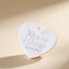 Colgante de Corazón Pintado de Colores Color Caramelo Dopamina Lindo Femenino DIY Accesorios de Joyería Dijes para Bolsos