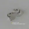 Uñas Super Geniales para Hélice Auricular, Uñas para Hélice Auricular de Alas de Ángel, Uñas para Hélice Auricular de Tornillo Exquisitas y Versátiles, Aretes DIY, Cabezas de Accesorios de Cobre