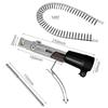 Pistola de Tornillos de Cadena, Alimentación Automática Manual y Atornillado Continuo, Destornillador Eléctrico Recargable para Carpintería y Decoración para Placa de Yeso