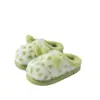 Pantuflas Mullidas para Mujer 2026 Nuevo Estilo Otoño/Invierno Dibujos Animados Cálidas Cómodas Antideslizantes de Punta Cerrada Felpa Algodón para Interior Hombres